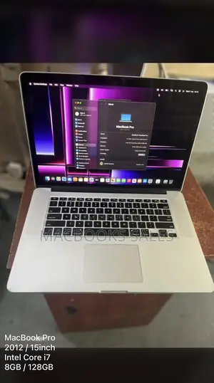 Laptop Apple MacBook Pro 2012 8GB Intel Core i7 SSD 512GB