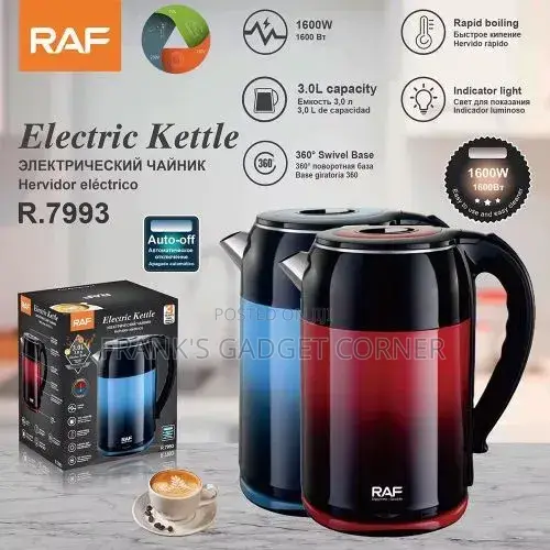 Raf Electric Kettle 3.0l