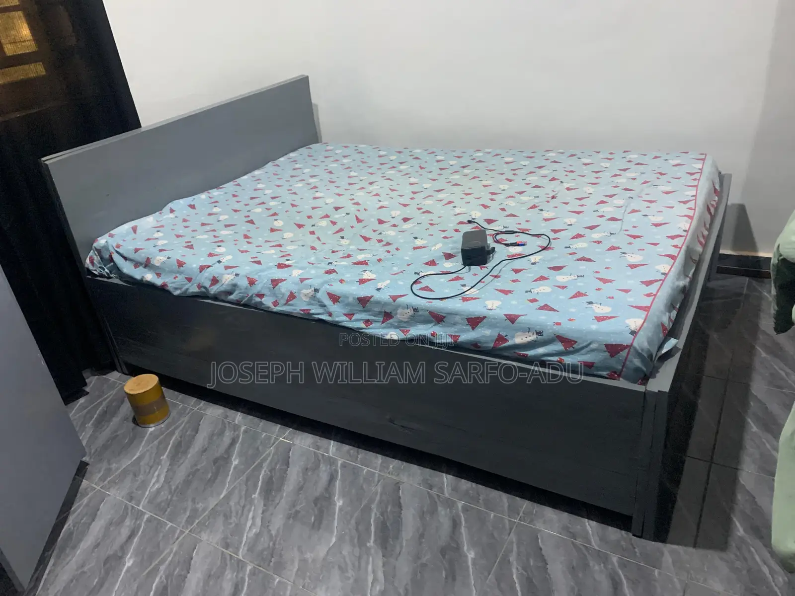 Double Bed Frame With Mattress