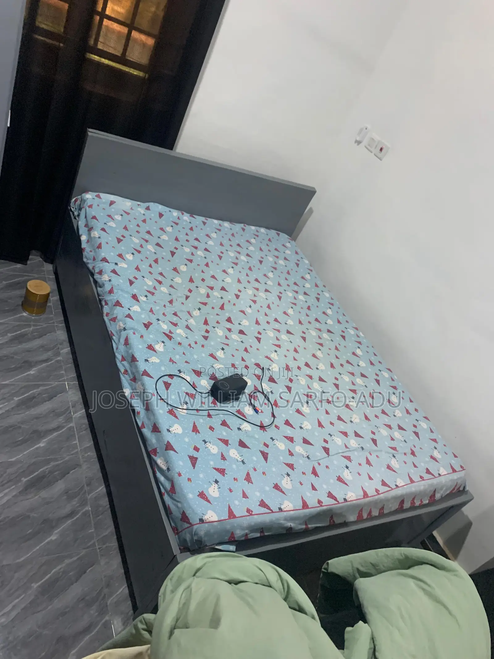 Double Bed Frame With Mattress