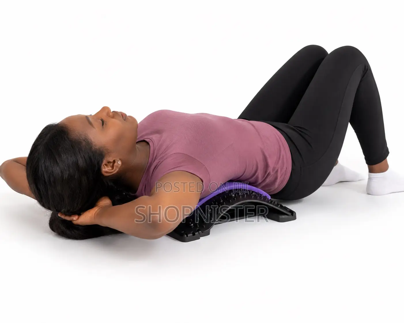 Back Pain Relief Lumbar Stretcher | Posture Corrector