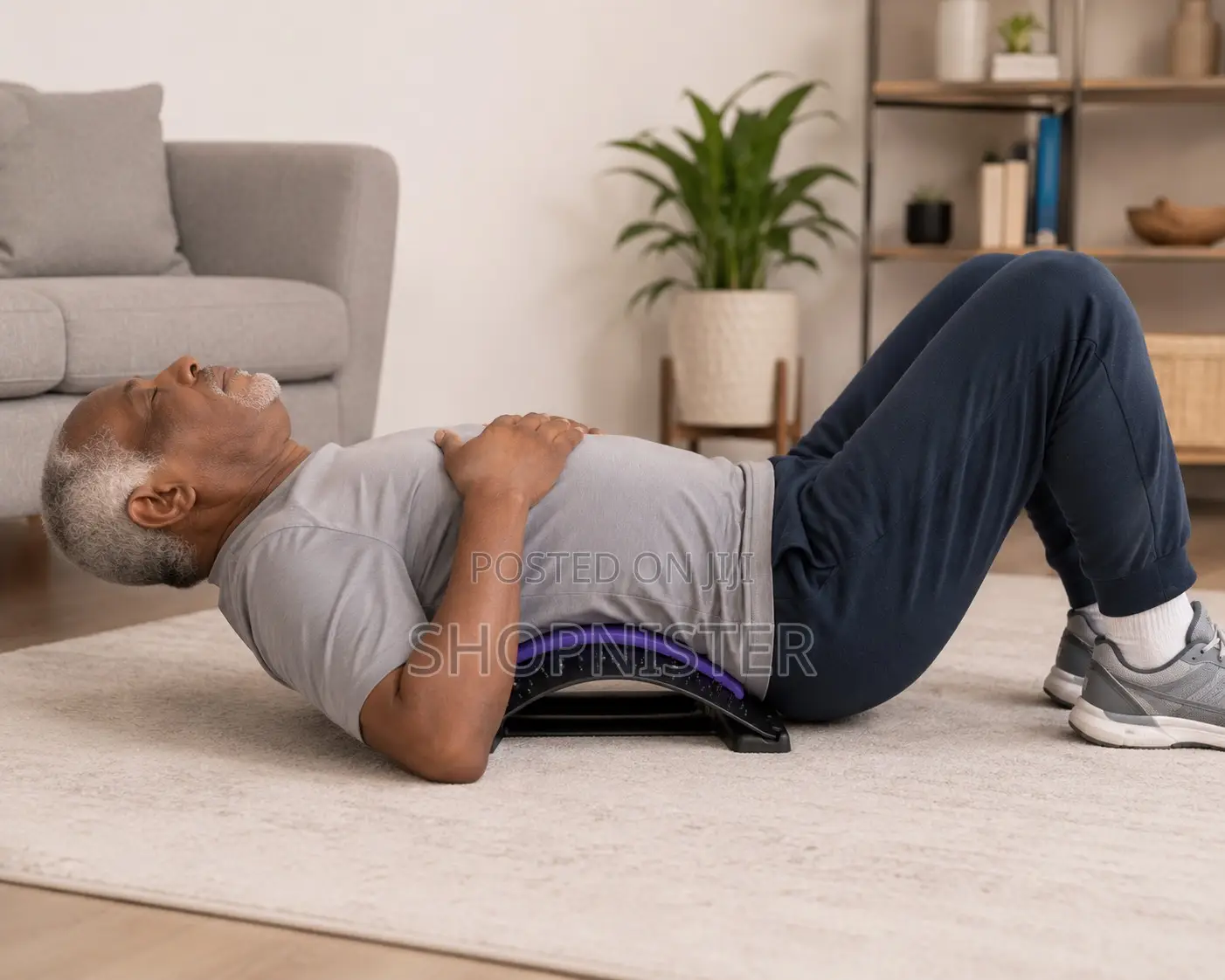 Back Pain Relief Lumbar Stretcher | Posture Corrector