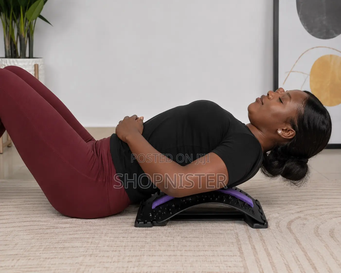 Back Pain Relief Lumbar Stretcher | Posture Corrector