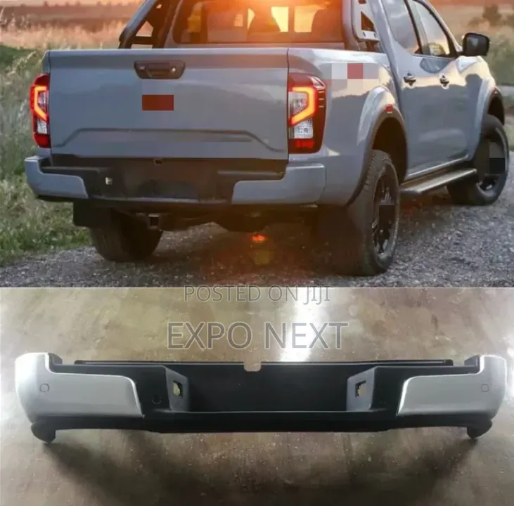 Rear Back Bumper for Navara 2021-2024 Np300 Plastic Abs+Steel Material