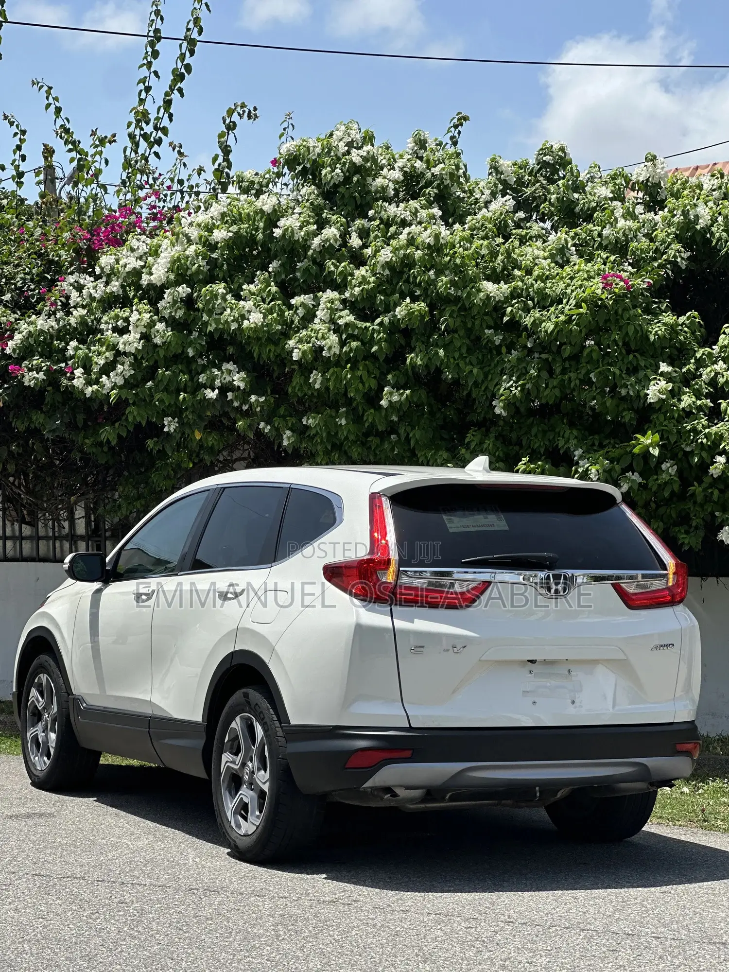 Honda CR-V EX 4dr SUV AWD (1.5L 4cyl CVT) 2017 White