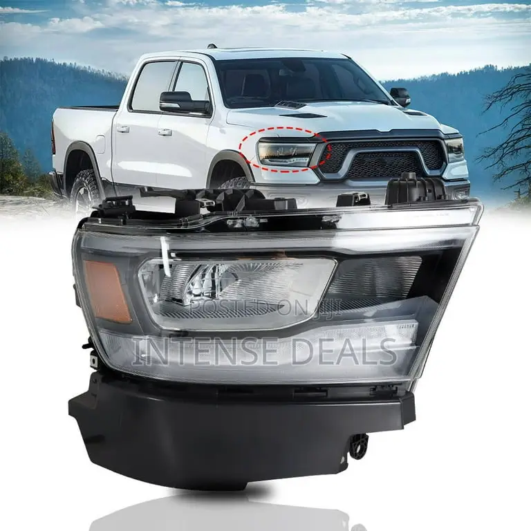 Ram 1500 2019,2020,2021,2022 Led Headlight