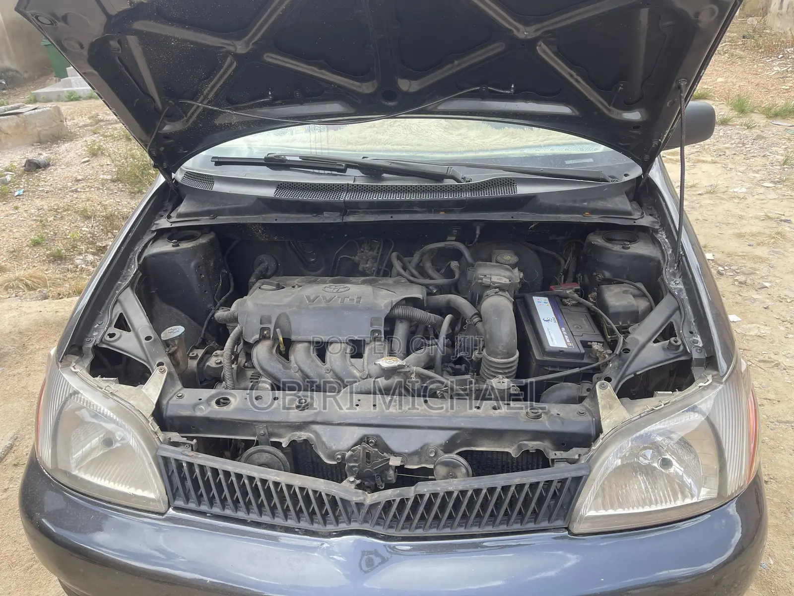 Toyota Echo 2001 Gray