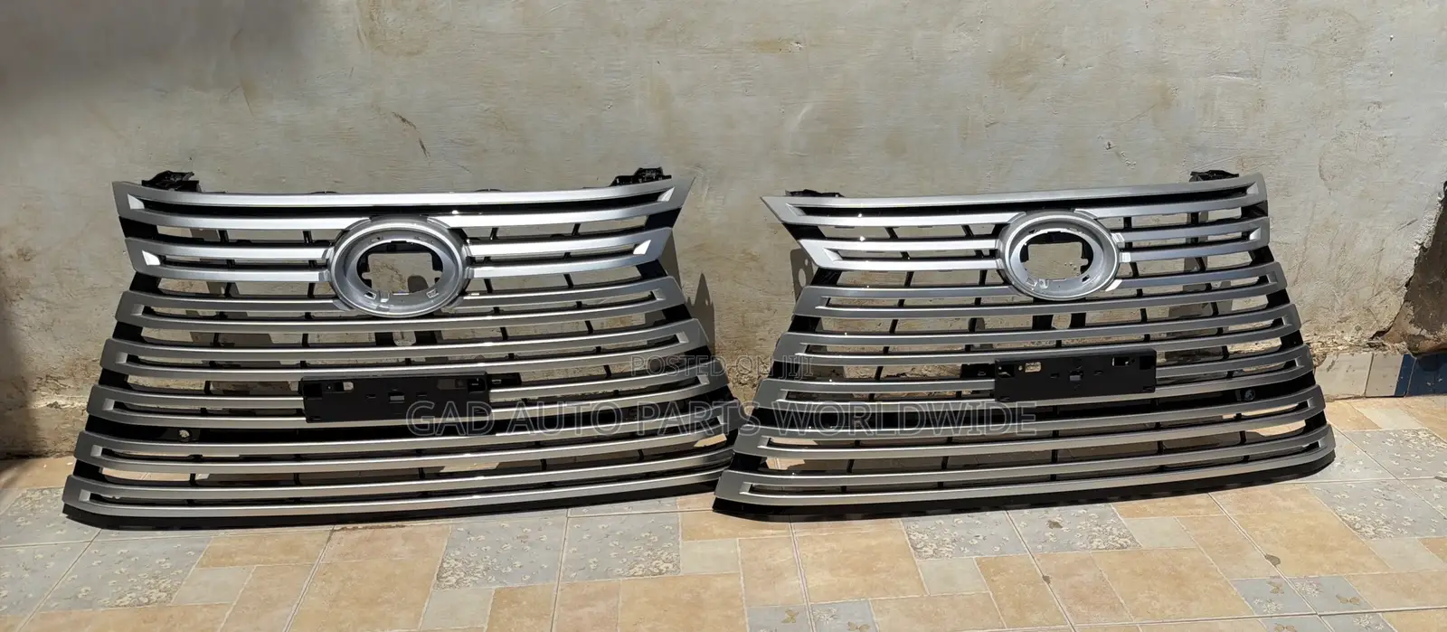 Lexus Lx 600 Front Bumper Grill 2023-2026