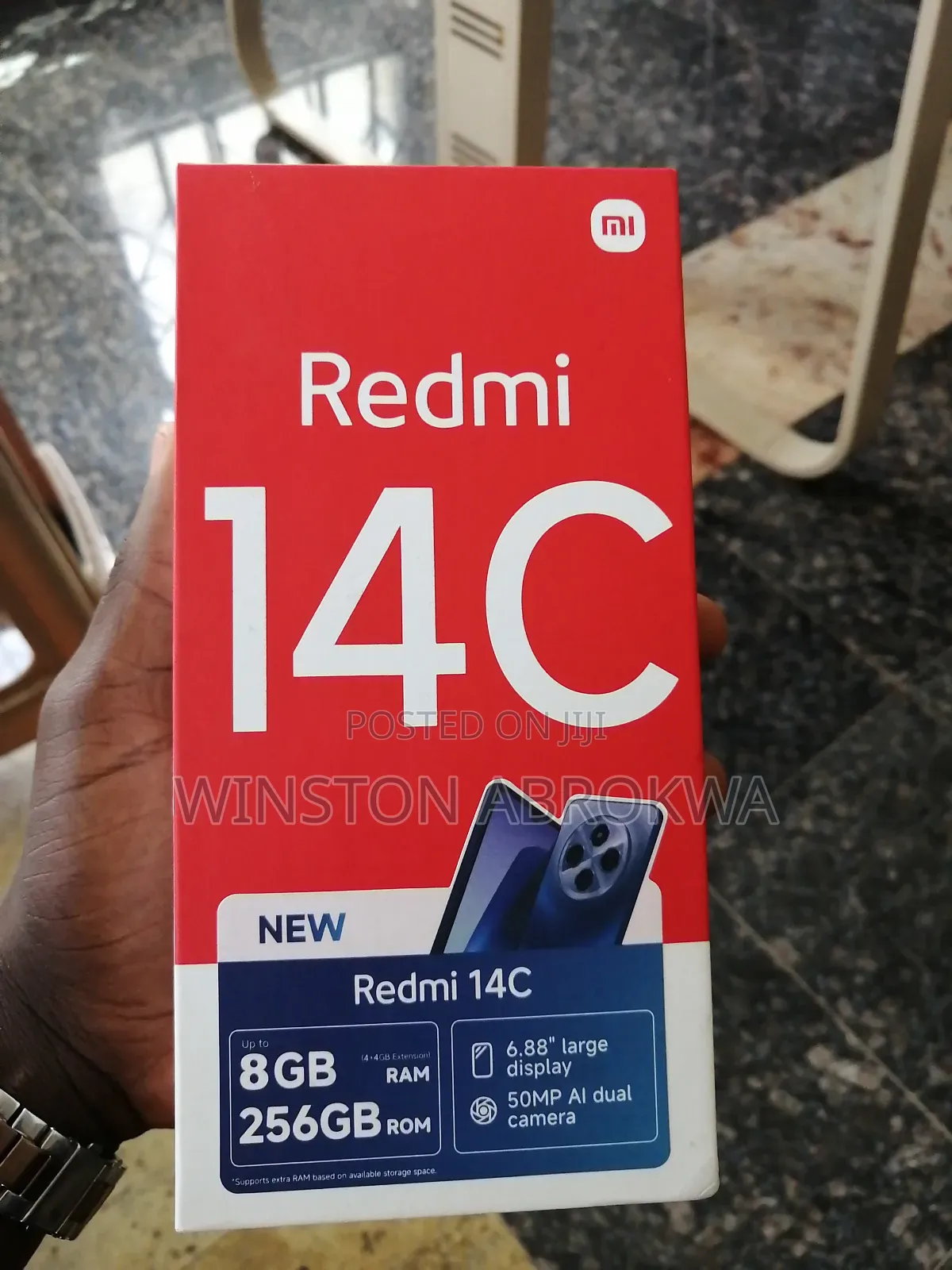 New Xiaomi Redmi 14C 256 GB Red