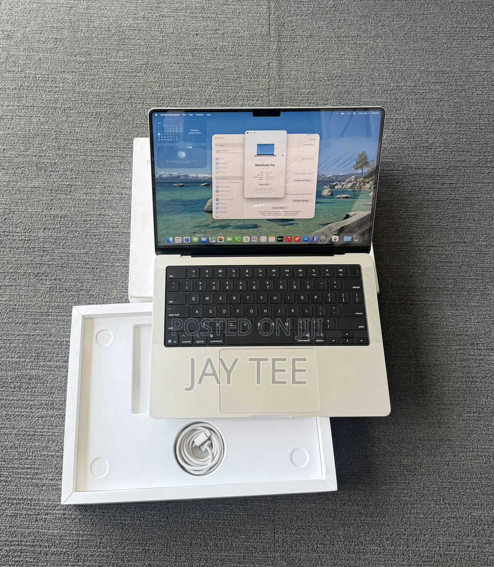 Laptop Apple MacBook Pro 2025 M5 14-inch 16GB Apple M5 SSD 512GB