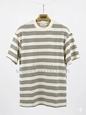 Men’S Striped Crewneck T-Shirt