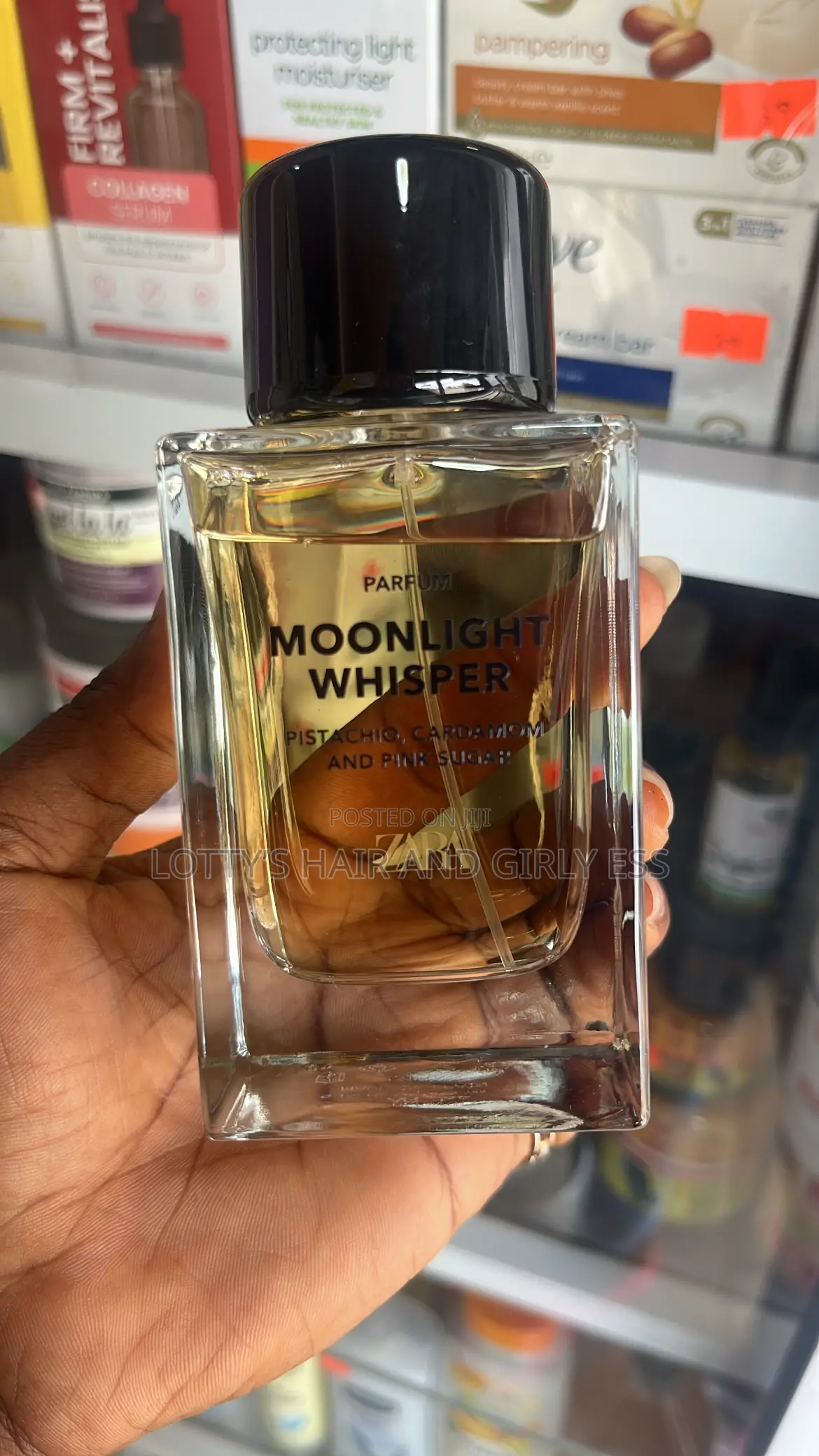 Moonlight Whisper Parfum -Pistachio,Cardamom Pink Sugar.