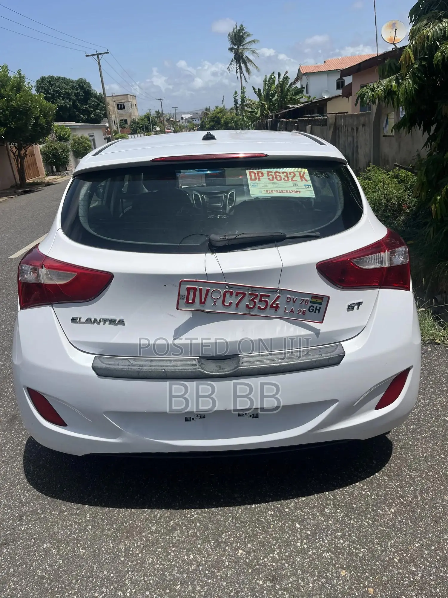 Hyundai Elantra 2013 White