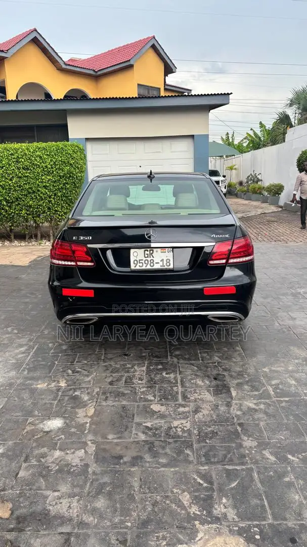 Mercedes-Benz E350 2014 Black