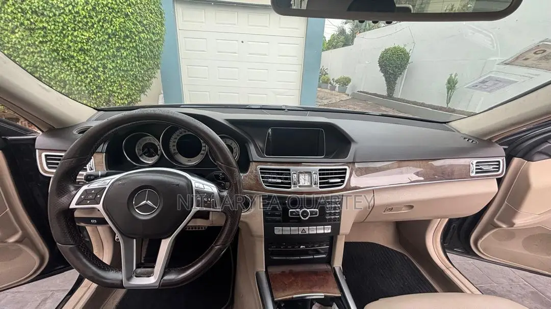 Mercedes-Benz E350 2014 Black