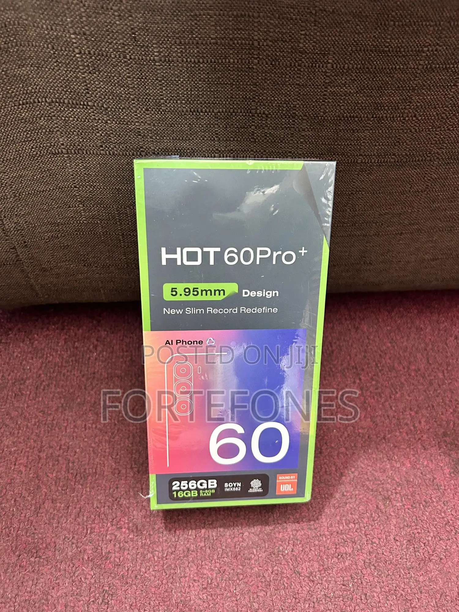New Infinix Hot 60 Pro+ 128 GB Black