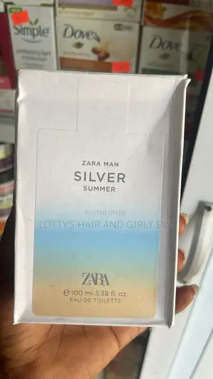 Zara Man Silver Summer Eau De Toilette 100ml