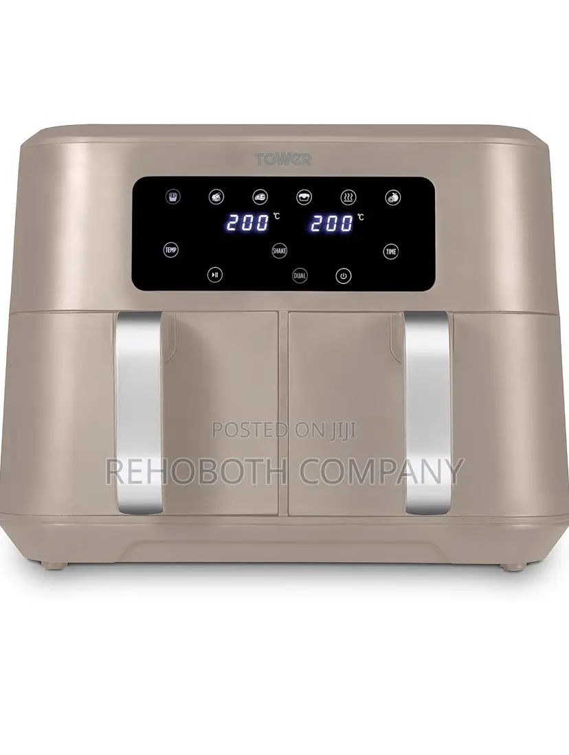 Tower T17137msh Vortx 8.5l Dual Basket Air Fryertower