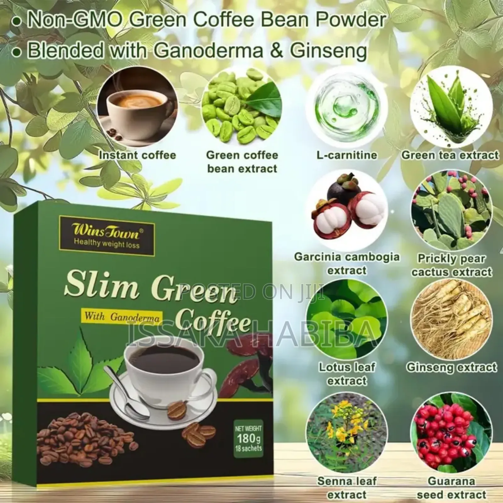 Green Slim Coffee Max Curve