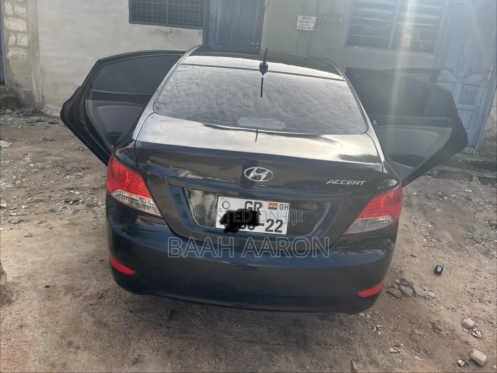 Hyundai Accent GLS 2013 Black
