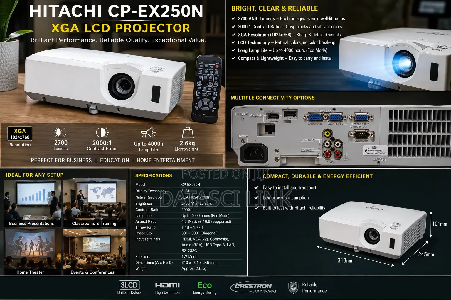 Uk-Used Hitachi Projector