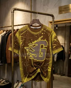 Men's Printed T-Shirt With Vibrant Streetwear Design