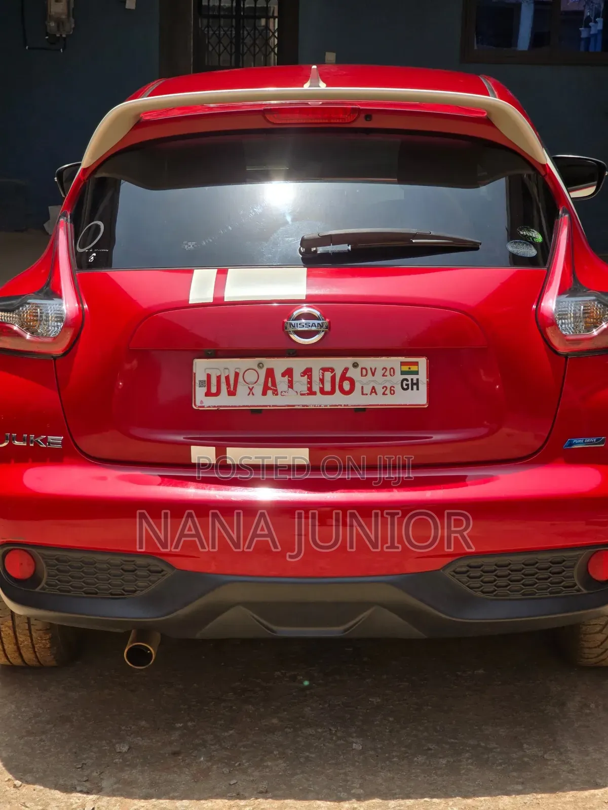 Nissan Juke 2014 Red