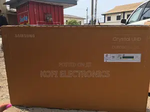 Samsung Crystal Uhd 55” Smart Tv With HDR Support