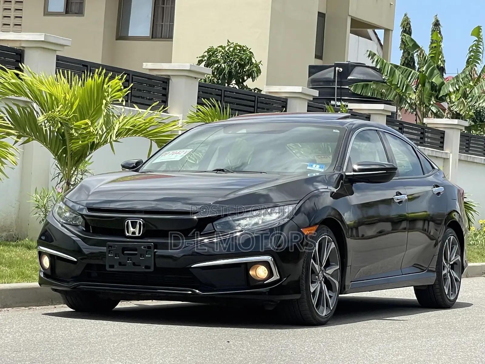 Honda Civic Touring Sedan 2019 Black