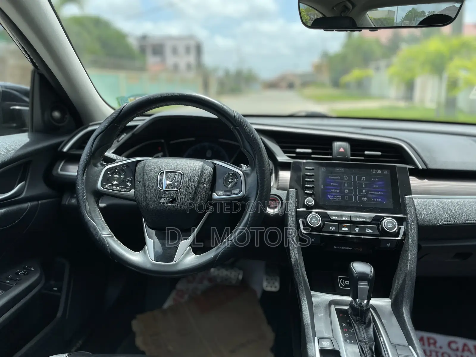 Honda Civic Touring Sedan 2019 Black