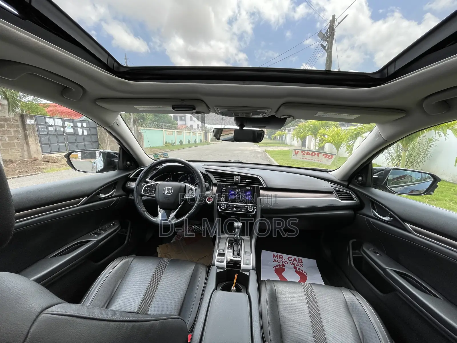 Honda Civic Touring Sedan 2019 Black