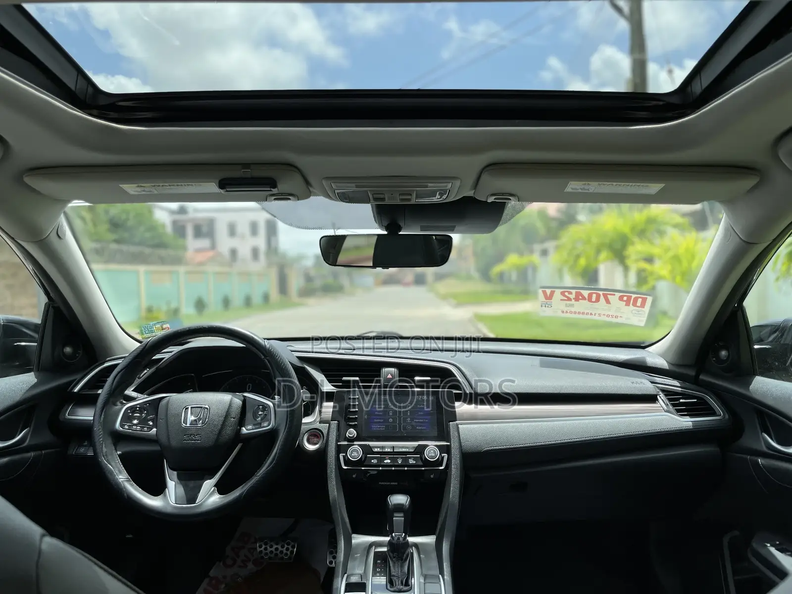 Honda Civic Touring Sedan 2019 Black