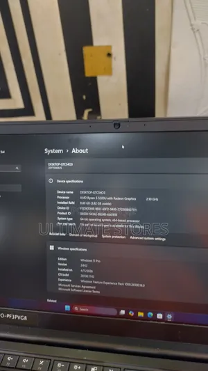 Laptop Lenovo 8GB AMD Ryzen 5 SSD 256GB