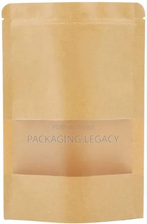 Kraft Window Pouches