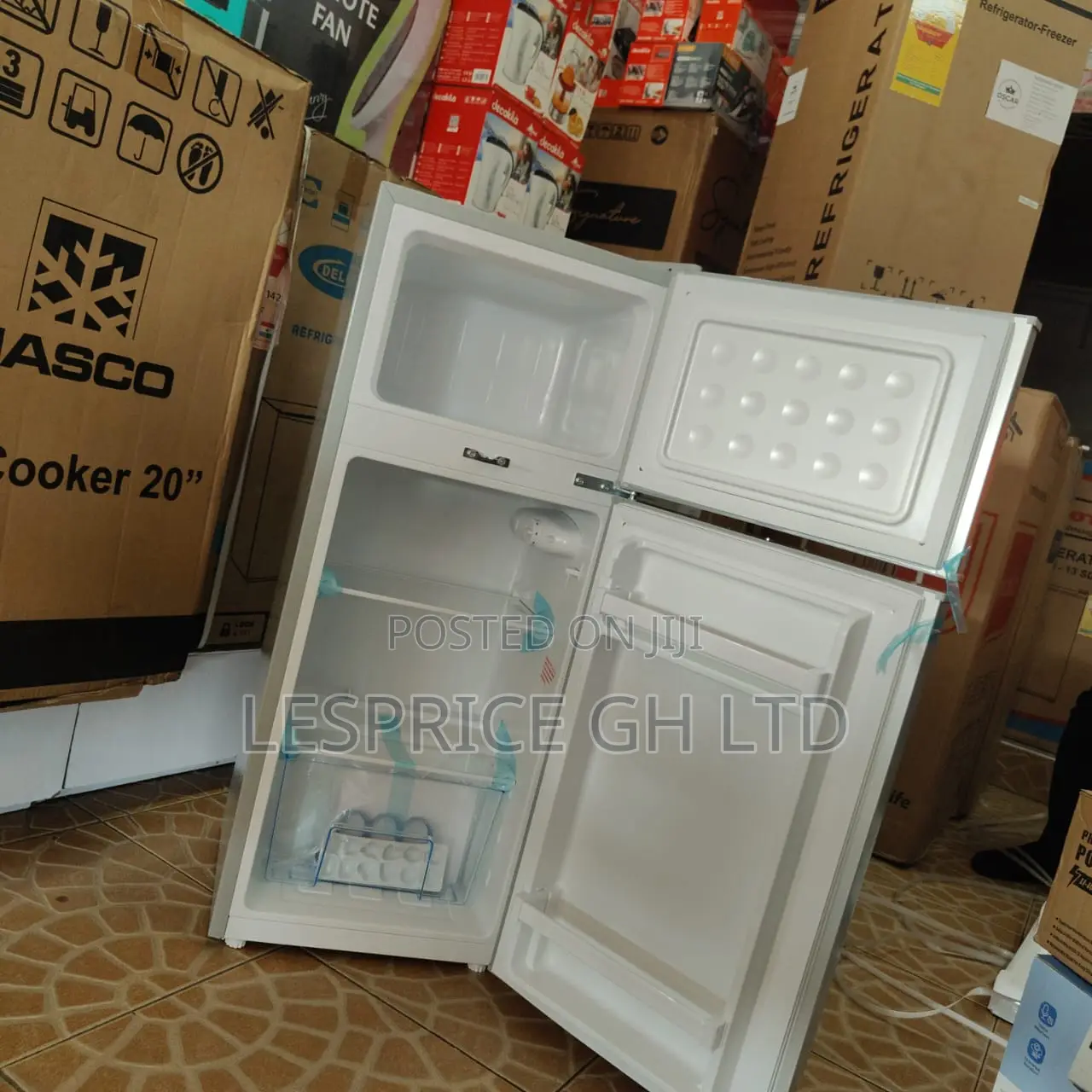Clearance Sale on Our Ultra Modern 85l Oscar Double Door/Top Freezer