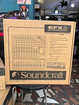 Soundcraft Efx 8 Channel Mixer