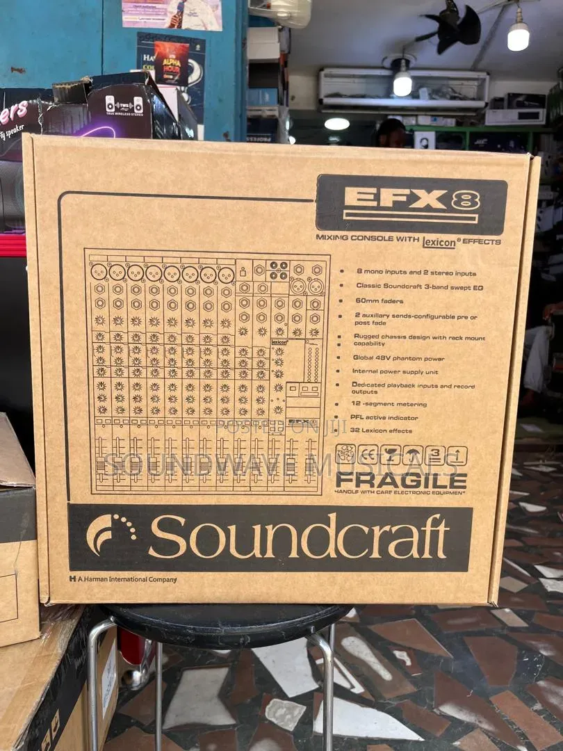 Soundcraft Efx 8 Channel Mixer