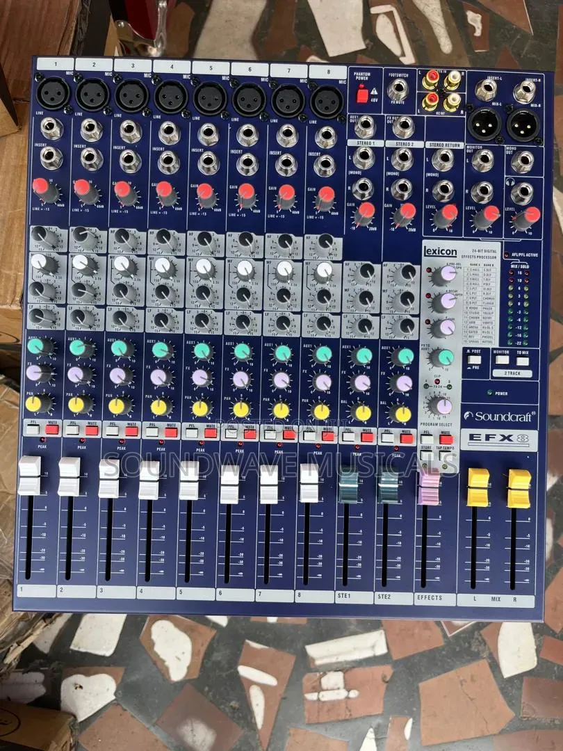 Soundcraft Efx 8 Channel Mixer