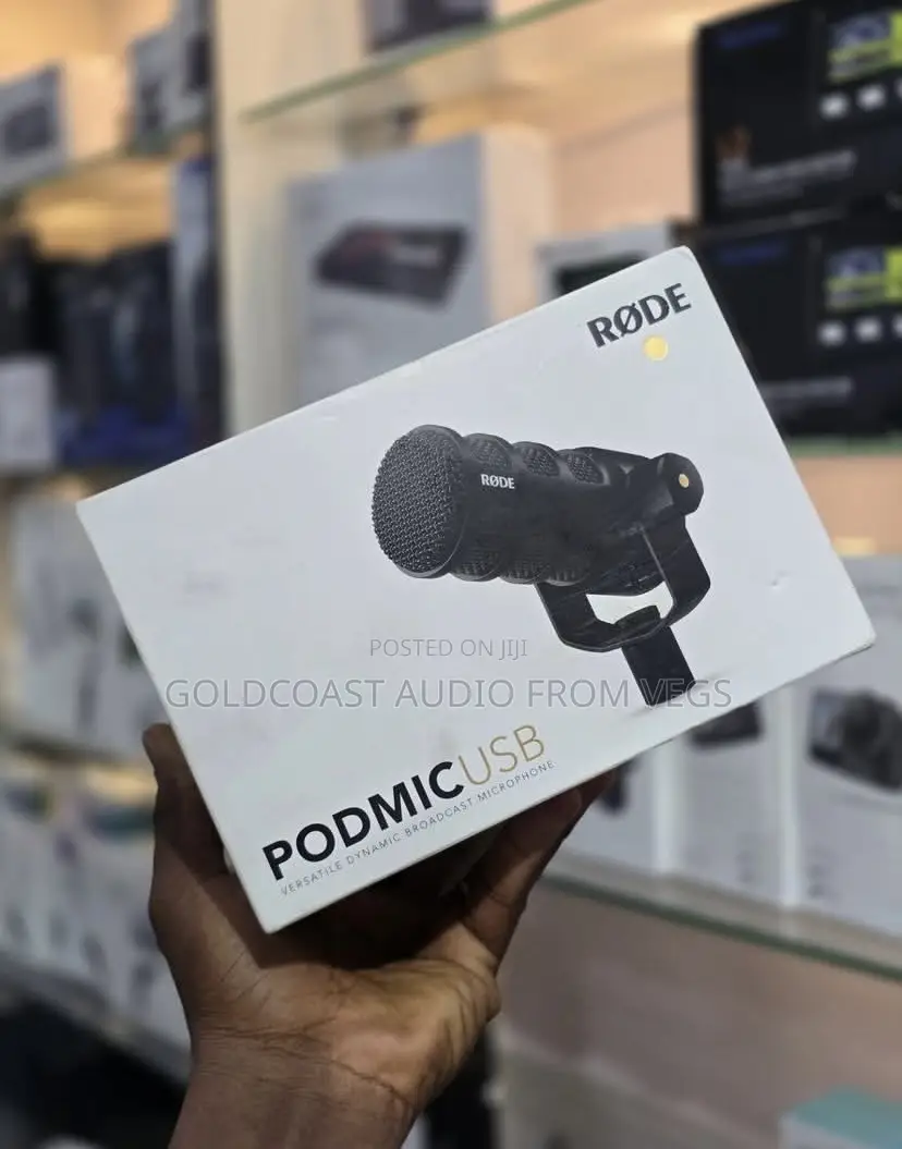 Rode Podmic Usb/XLR Dynamic Broadcast Mic With Pop Filter (Open Box)