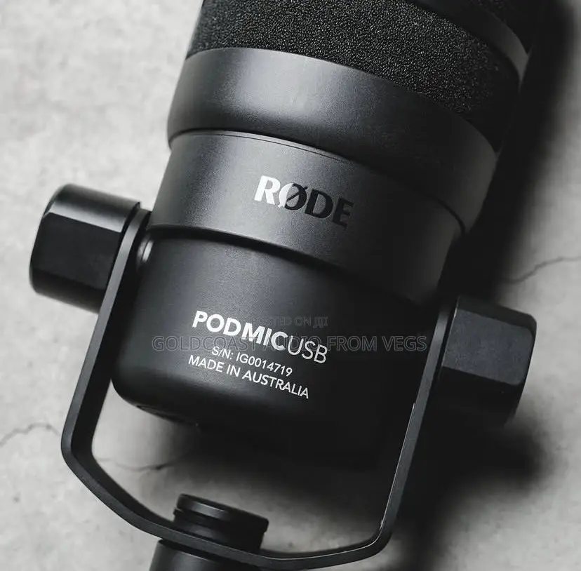 Rode Podmic Usb/XLR Dynamic Broadcast Mic With Pop Filter (Open Box)