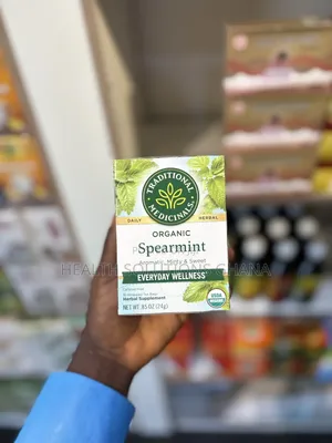 Organic Spearmint Tea for Refreshing Digestive Wellness Support