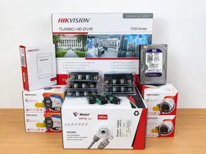4-Channel Full Color With Audio CCTV Premium Package