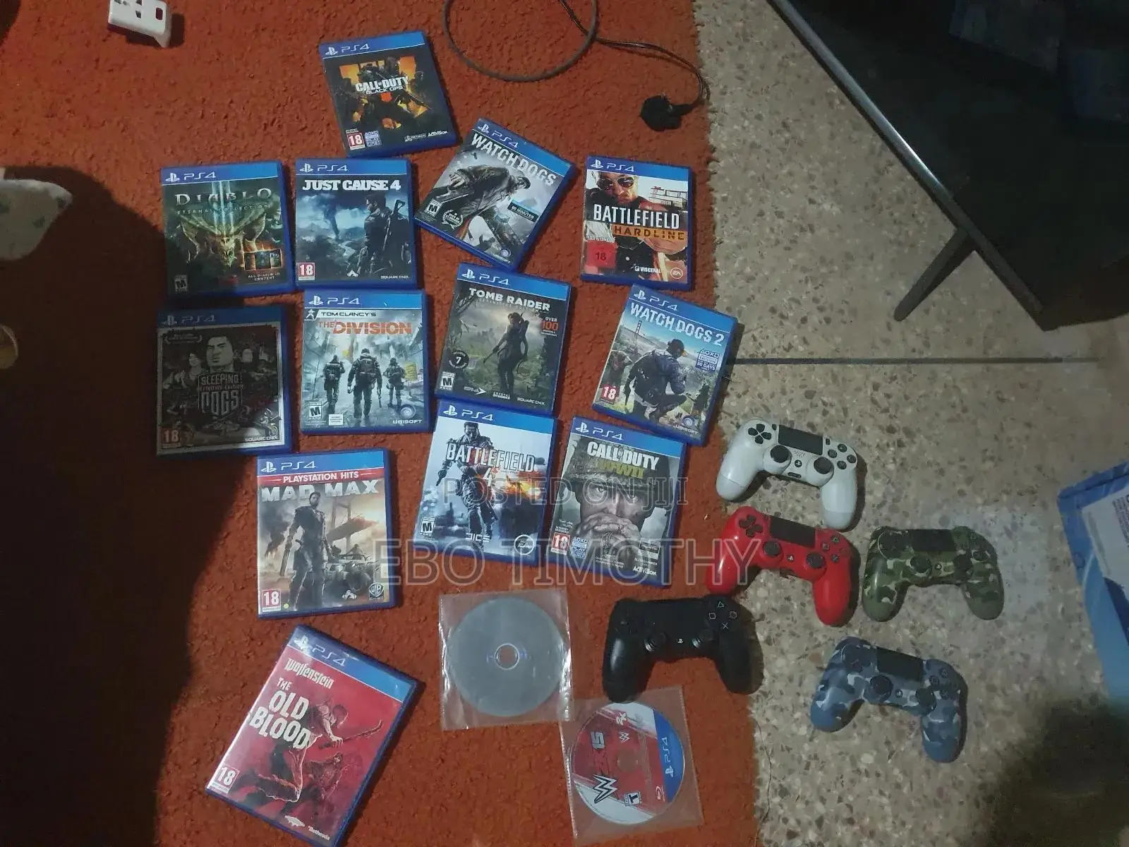 Ps4 Game Cds