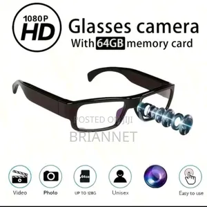 Smart Glasses With Hidden Camera – 1080p Hd Video Recording Plua 64gb
