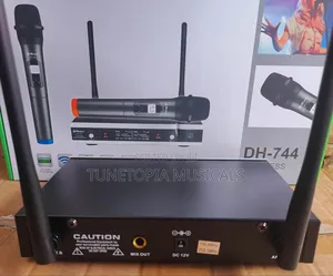 Omax Dh-744 Professional Wireless Microphone