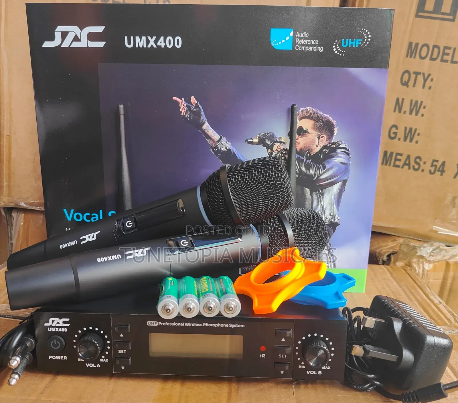 Jac Umx400 2in1 Handheld Uhf Wireless Microphone