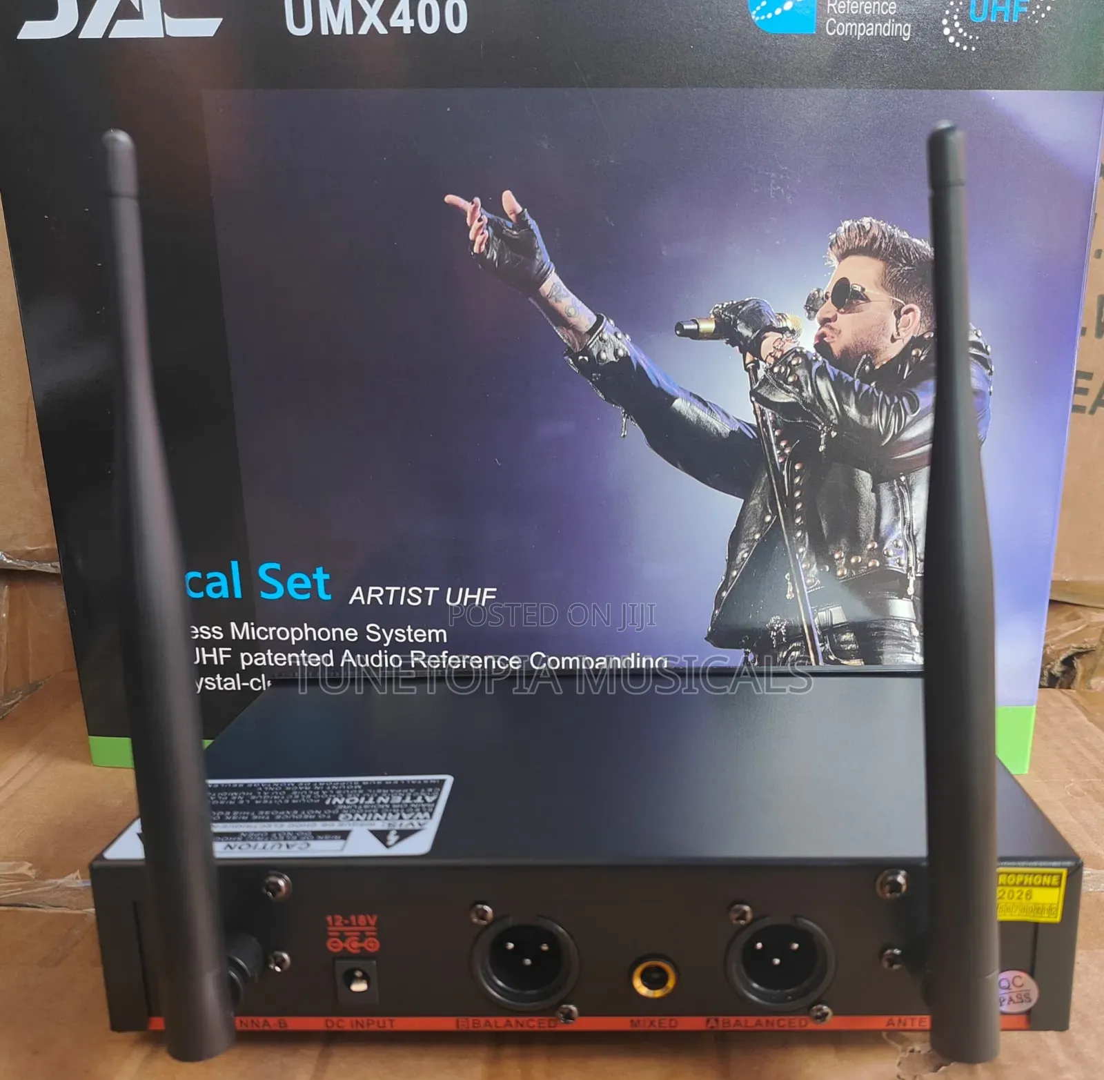 Jac Umx400 2in1 Handheld Uhf Wireless Microphone