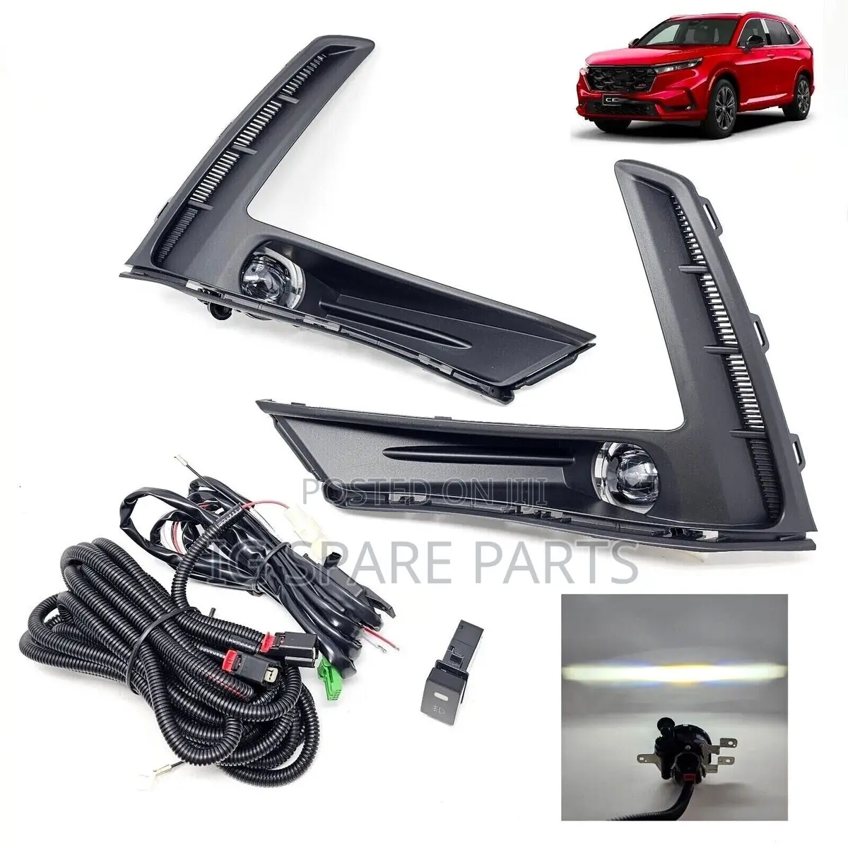 Honda Crv 2023-2025 Fog Light And Cover