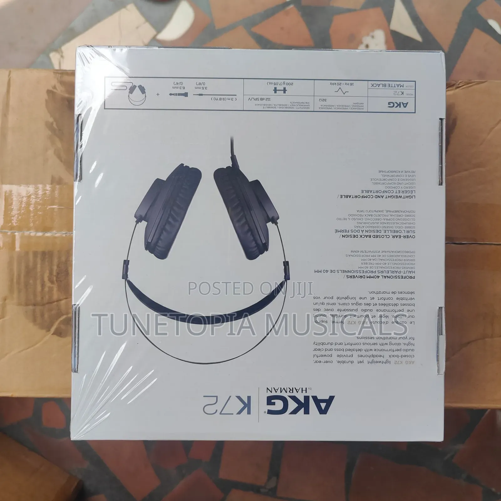 Akg Closed-Back Studio Headphones