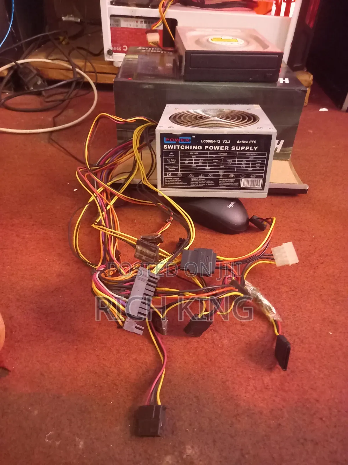 Gaming 500w Power Supply for Sale 280 Cedis ,Price Negotiable